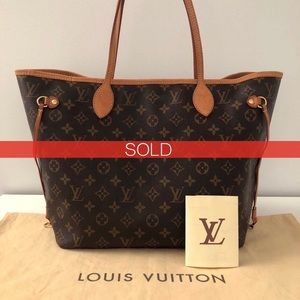 ⛔️SOLD⛔️Louis Vuitton Neverfull MM Shoulder Bag
